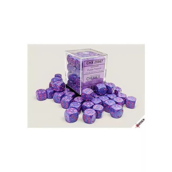 Speckled® 12mm d6 Purple Passion Dice Block™ (36 dice)-25967