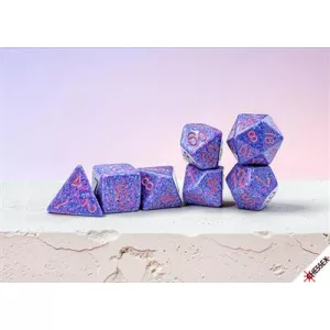 Speckled Purple Passion/pink Polyhedral 7-Die Set-25367