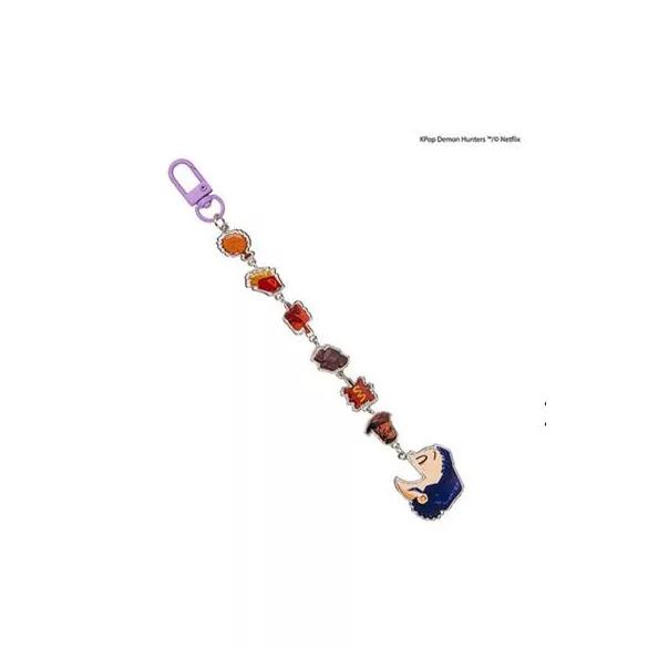 KPop Demon Hunters - Charm keychain - Zoey’s snack time-CR2850