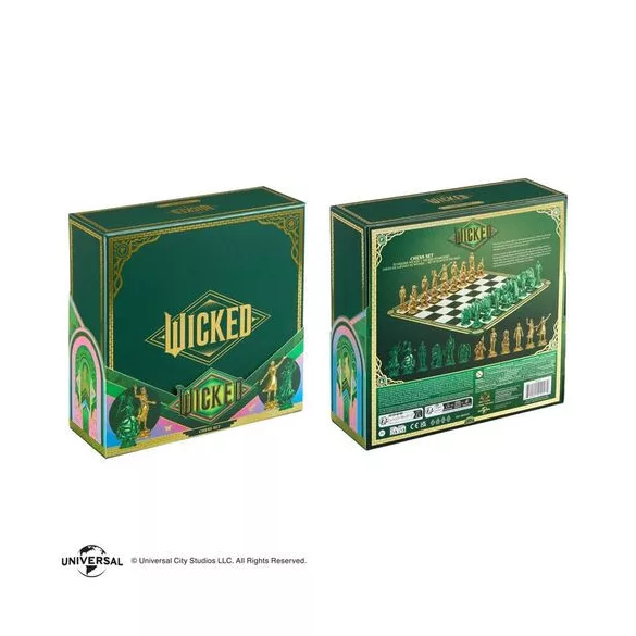 Wicked sakk-készlet – Shiz vs. Emerald City