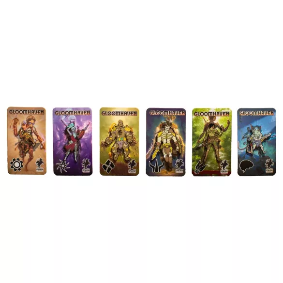 Gloomhaven Collectors Pin Set - gyűjtői kitűző szett, angol kiadás