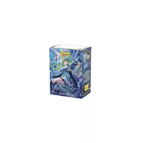Dragon Shield Grand Archive Matte Dual Art Standard Sleeves - Lorraine, Arclight Saber (100 Sleeves)-AT-16186
