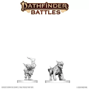 Pathfinder Battles Deep Cuts: Goblin Commando & Goblin Dog-90866