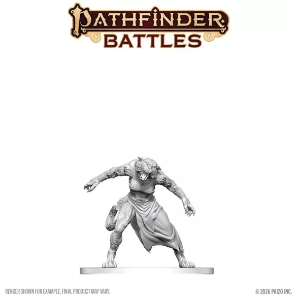 Pathfinder Battles Deep Cuts: Weretiger-90874