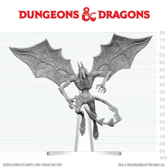 D&D Nolzur's Marvelous Miniatures: Nightgaunt-90882