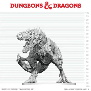 D&D Nolzur's Marvelous Miniatures: Tyrannosaurus Zombie-90909