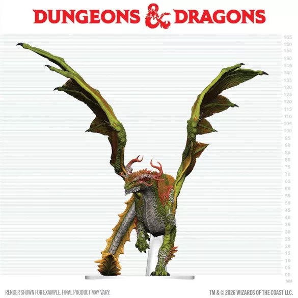 D&D Icons of the Realms: Adult Spirit Dragon Boxed Miniature-96416