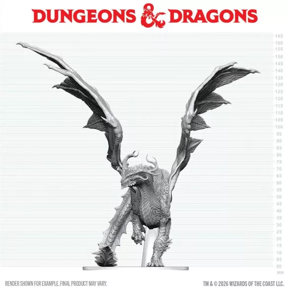 D&D Nolzur's Marvelous Miniatures: Adult Spirit Dragon-90907