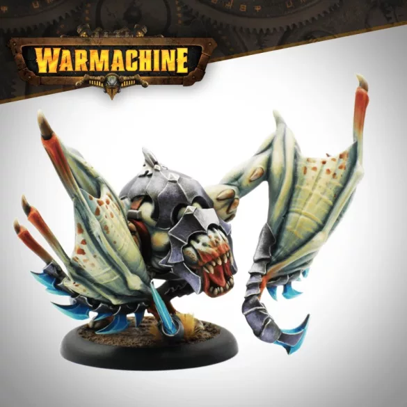 Warmachine: Dusk Fane Of Nyrro Strygon, Light Warbeast miniatűra - EN