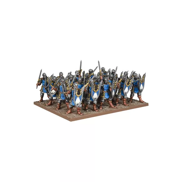 Kings of War 4th Edition - Basilean Men At Arms Regiment - EN-MGKWB304