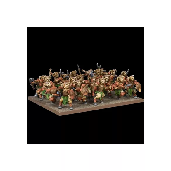 Kings of War 4th Edition - Tribal Warriors Regiment - EN-MGKWN305