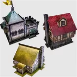 Kings of War 4th Edition - Village Buildings Pack - EN-MGTC257