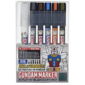 Mr. Hobby - Gundam Pouring Inking Pen Set-GMS-122