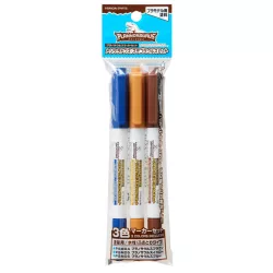 Mr. Hobby - PLANOSAURUS marker set Triceratops/Stegosaurus-PSMS-02