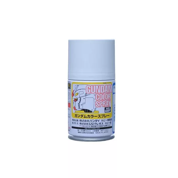 Mr. Hobby - Gundam Color Spray (10ml) MS White-SG-01