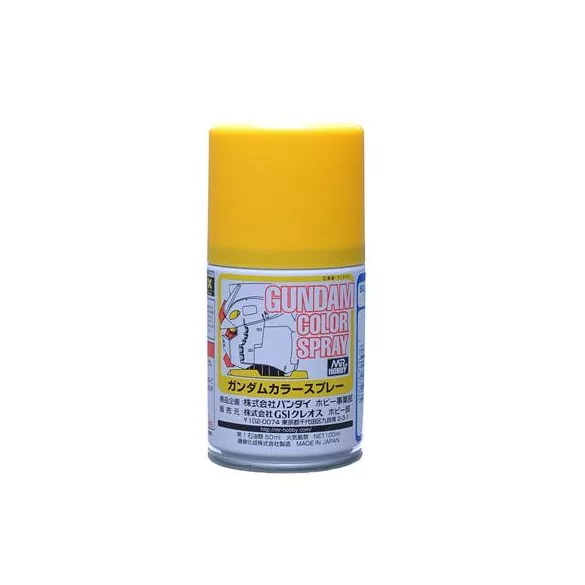 Mr. Hobby - Gundam Color Spray (10ml) MS Yellow-SG-03