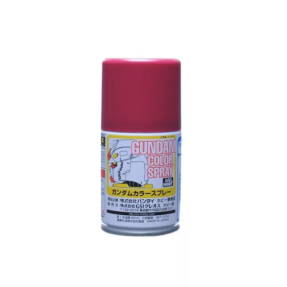 Mr. Hobby - Gundam Color Spray (10ml) MS Char's Red-SG-11