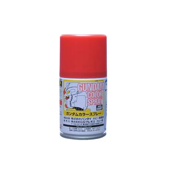 Mr. Hobby - Gundam Color Spray (10ml) Sazabi Red-SG-12