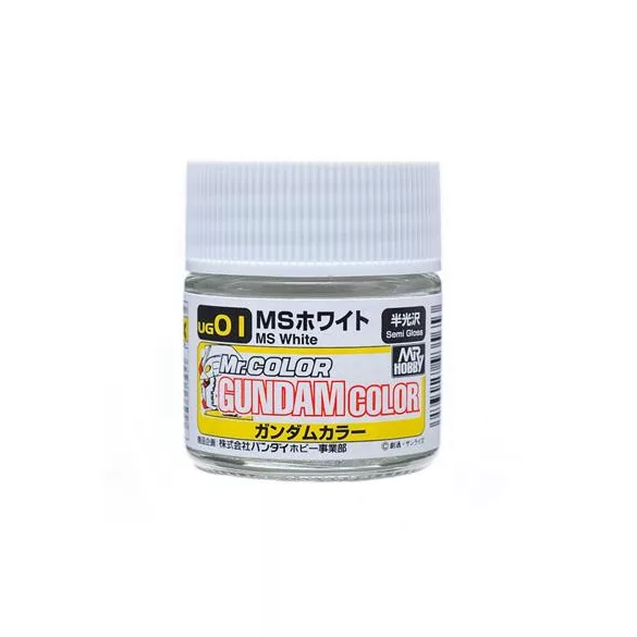 Mr. Hobby - Gundam Color (10ml) MS White-UG-01