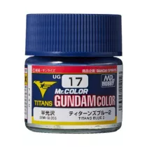 Mr. Hobby - Gundam Color (10ml) Titans Blue 2-UG-17