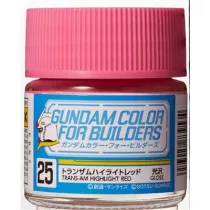 Mr. Hobby - Gundam Color For Builders (10ml) TRANS-AM HIGHLIGHT RED-UG-25