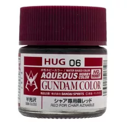 Mr. Hobby - AQUEOUS GUNDAM COLOR (10ml) RED FOR CHAR AZNABLE-HUG-06