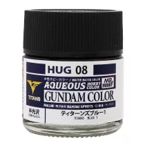 Mr. Hobby - AQUEOUS GUNDAM COLOR (10ml) TITANS BLUE 1-HUG-08
