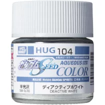 Mr. Hobby - AQUEOUS GUNDAM COLOR (10ml) DEACTIVE WHITE-HUG-104