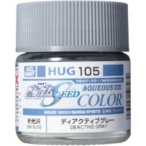 Mr. Hobby - AQUEOUS GUNDAM COLOR (10ml) DEACTIVE GRAY-HUG-105