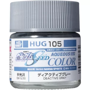 Mr. Hobby - AQUEOUS GUNDAM COLOR (10ml) DEACTIVE GRAY-HUG-105