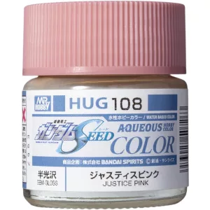 Mr. Hobby - AQUEOUS GUNDAM COLOR (10ml) JUSTICE PINK-HUG-108