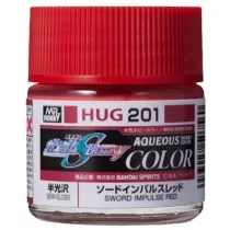 Mr. Hobby - AQUEOUS GUNDAM COLOR (10ml) SWORD PULSE RED-HUG-201