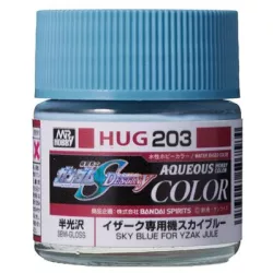 Mr. Hobby - AQUEOUS GUNDAM COLOR (10ml) SKY BLUE FOR YZAK JULE-HUG-203