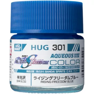Mr. Hobby - AQUEOUS GUNDAM COLOR (10ml) RISING FREEDOM BLUE-HUG-301