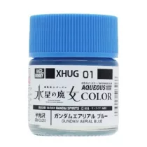 Mr. Hobby - AQUEOUS GUNDAM COLOR (10ml) GUNDAM AERIAL BLUE-XHUG-01