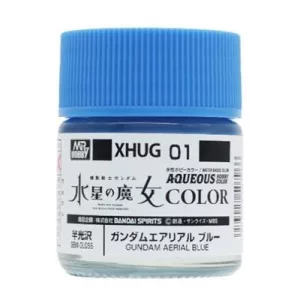 Mr. Hobby - AQUEOUS GUNDAM COLOR (10ml) GUNDAM AERIAL BLUE-XHUG-01