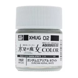 Mr. Hobby - AQUEOUS GUNDAM COLOR (10ml) GUNDAM AERIAL WHITE-XHUG-02