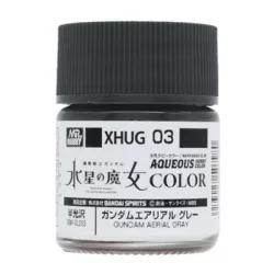 Mr. Hobby - AQUEOUS GUNDAM COLOR (10ml) GUNDAM AERIAL GRAY-XHUG-03
