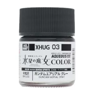 Mr. Hobby - AQUEOUS GUNDAM COLOR (10ml) GUNDAM AERIAL GRAY-XHUG-03
