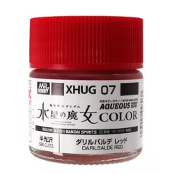 Mr. Hobby - AQUEOUS GUNDAM COLOR (10ml) DARILBALDE RED-XHUG-07