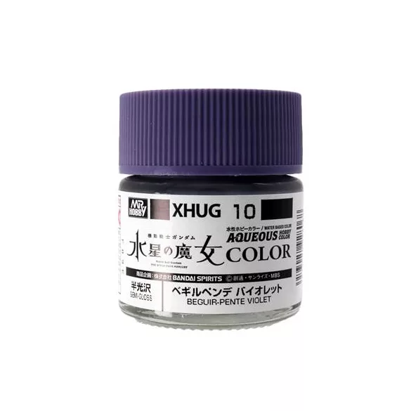 Mr. Hobby - AQUEOUS GUNDAM COLOR (10ml) BEGUIR PENTE VIOLET-XHUG-10