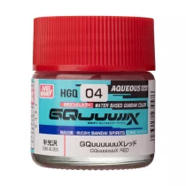 Mr. Hobby - AQUEOUS GUNDAM COLOR (10ml) GQuuuuuuX RED-HGQ-04