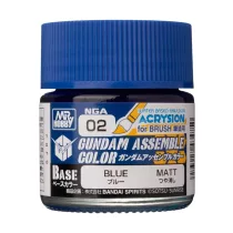 Mr. Hobby - Acrysion GUNDAM ASSEMBLE COLOR (Base Color) (10 ml) Blue-NGA-02