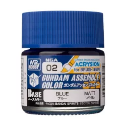 Mr. Hobby - Acrysion GUNDAM ASSEMBLE COLOR (Base Color) (10 ml) Blue-NGA-02