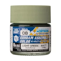 Mr. Hobby - Acrysion GUNDAM ASSEMBLE COLOR (Base Color) (10 ml) Light Green-NGA-08
