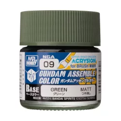 Mr. Hobby - Acrysion GUNDAM ASSEMBLE COLOR (Base Color) (10 ml) Green-NGA-09