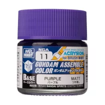 Mr. Hobby - Acrysion GUNDAM ASSEMBLE COLOR (Base Color) (10 ml) Purple-NGA-11