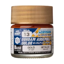 Mr. Hobby - Acrysion GUNDAM ASSEMBLE COLOR (Base Color) (10 ml) Gold-NGA-13