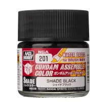 Mr. Hobby - Acrysion GUNDAM ASSEMBLE COLOR (Shade Color) (10 ml) Shade Balck-NGA-201