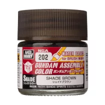 Mr. Hobby - Acrysion GUNDAM ASSEMBLE COLOR (Shade Color) (10 ml) Shade Brown-NGA-202